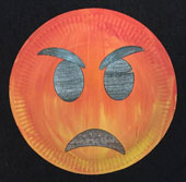 Emoji Paper Plate Crafts