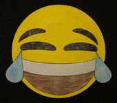 Emoji Paper Plate Crafts
