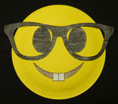 Emoji Paper Plate Crafts