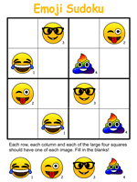 Emoji Sudoku Puzzle