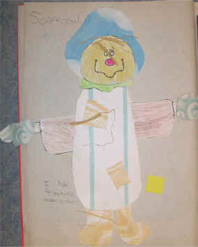 scarecrow paper craft