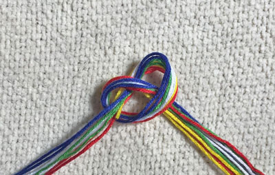 rope-style friendship bracelet