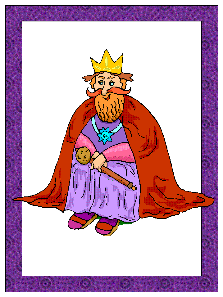 mardi gras king coloring page