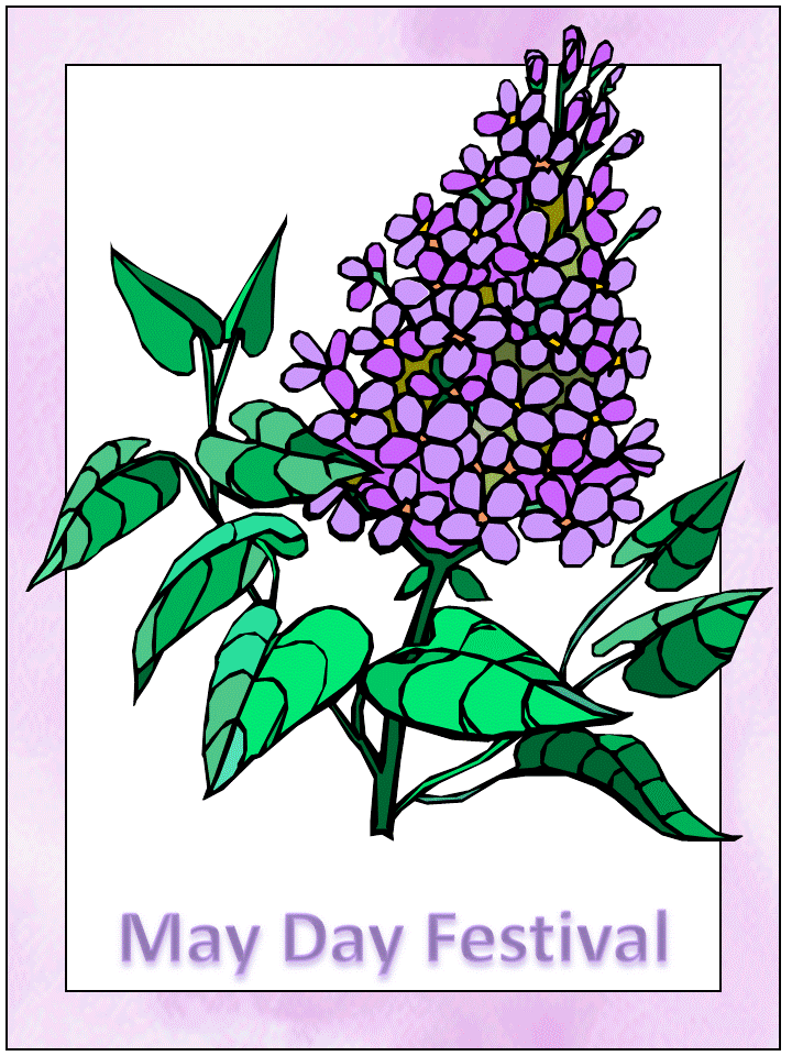 may day coloring page