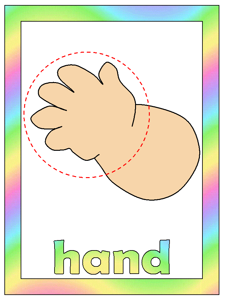 hand coloring page