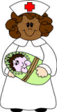 nurse paper craft