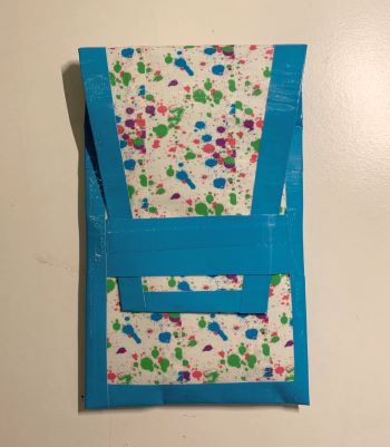 DIY Vertical Duct Tape Pencil Case