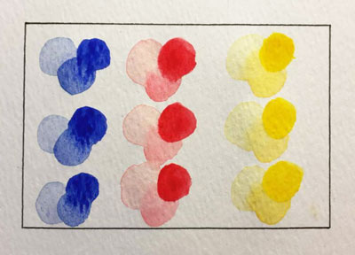 Water Color Technique: Layer