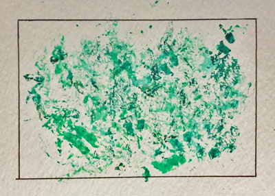 Water Color Technique: Tissue