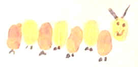 caterpillar fingerprint craft