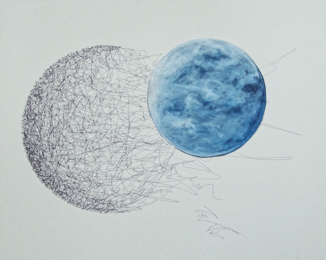 moon art by Tasha