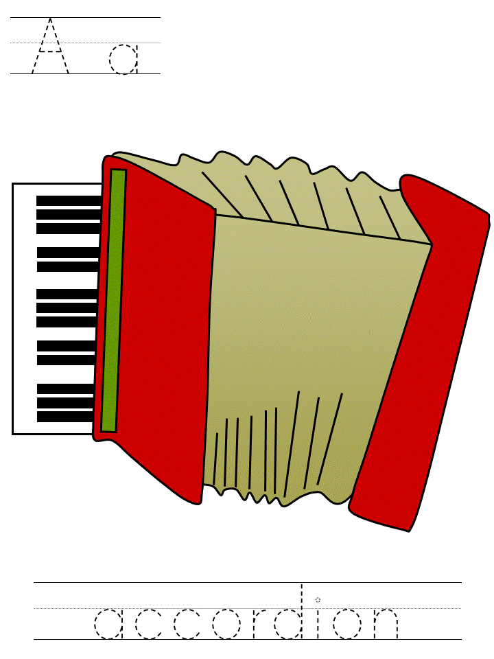 accordion tracer pages