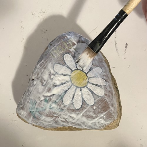 seal the image with mod podge