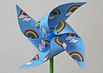 Pinwheel Rainbow Craft