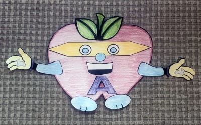 Awesome apple paper craft
