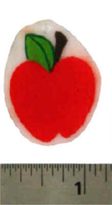 apple shrinky dink craft