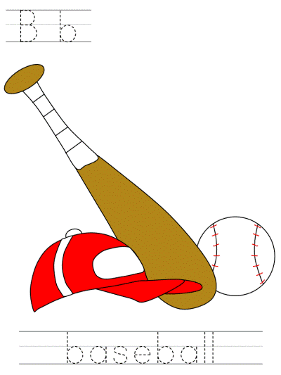 baseball tracer pages
