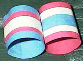 construction paper ring