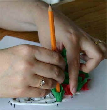 tissue paper squares