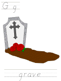 memorial day learn to print coloring page