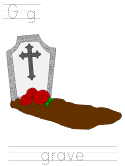 memorial day learn to print coloring page