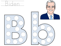 Joe Biden Bingo Dauber Art
