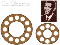 President Obama Bingo Dauber Art