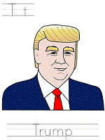 president Trump tracer pages