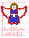 usa patriotic coloring page