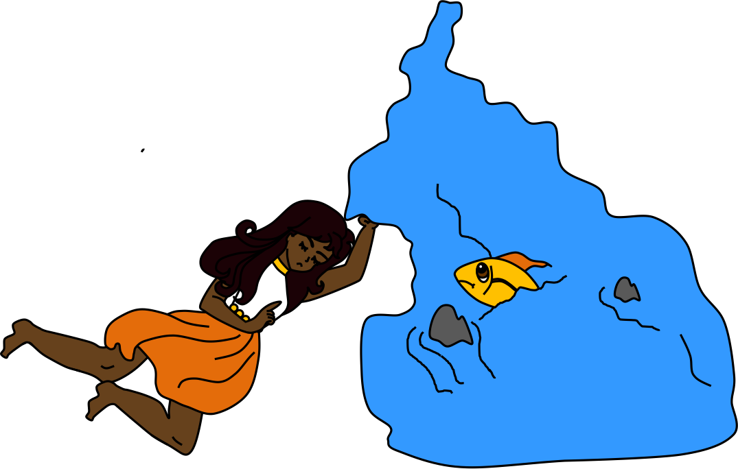 Marie and the Orange Fish: spell