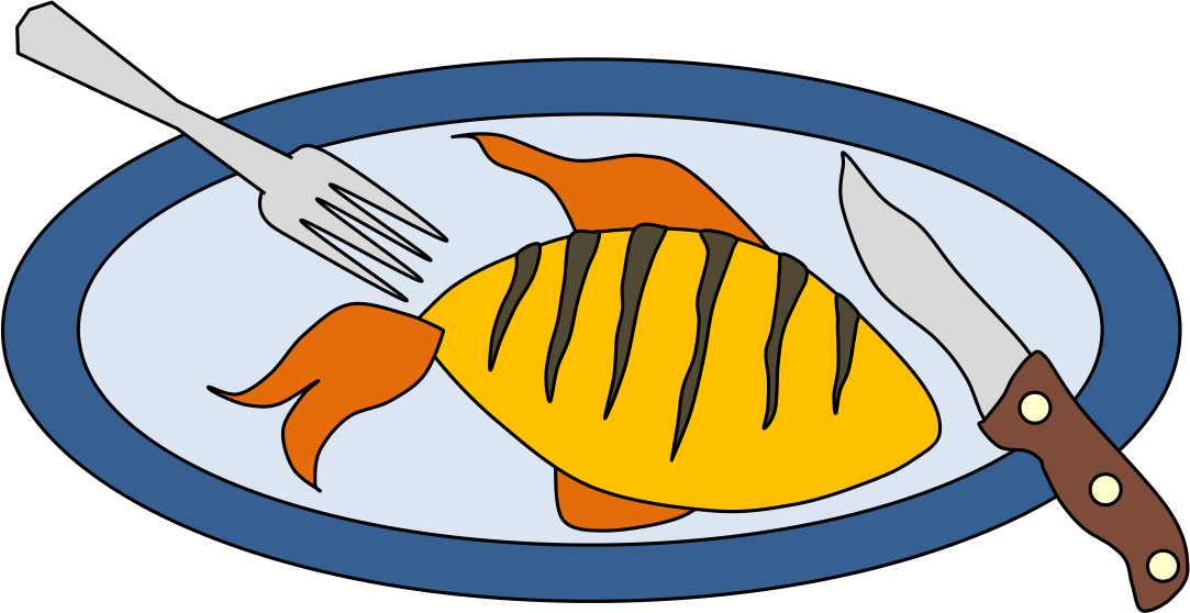 Marie and the Orange Fish: supper