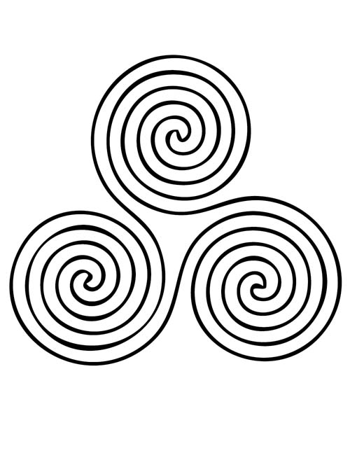 Celtic spirals