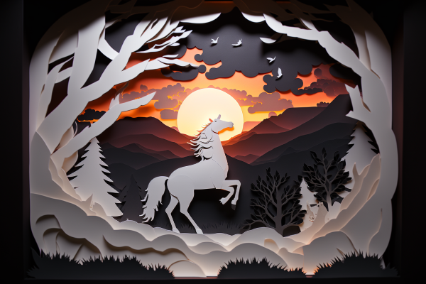 Silver at sunset