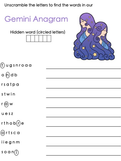 Gemini Anagram