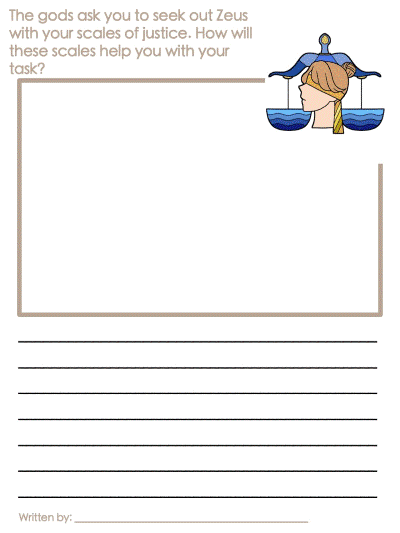Printable Draw and Write Activities - Virgo Theme