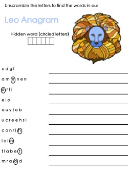 leo anagram