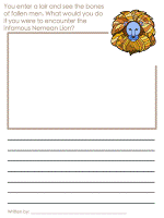 leo draw and write worksheets