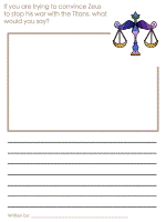 libra draw and write worksheets