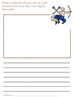 sagittarius draw and write worksheets