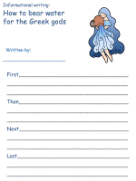 aquarius informational writing  worksheets
