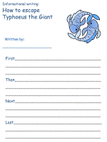 pisces informational writing  worksheets