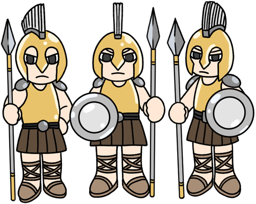 The Story of Hanukkah: the Greek army