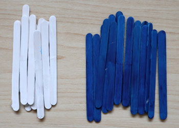star of david popsicle craft