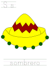 Mexico coloring page