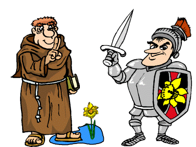 saint david's day coloring page